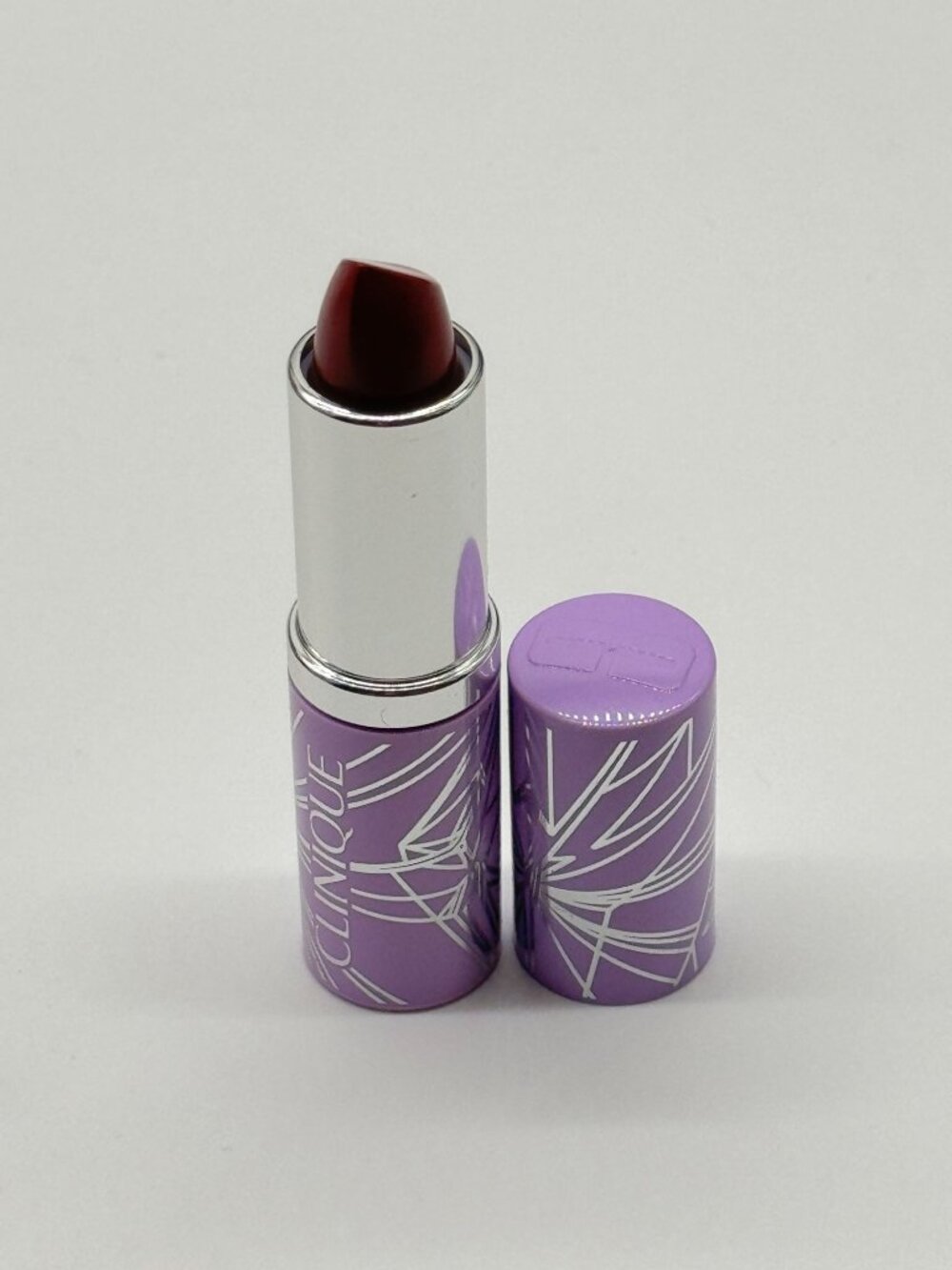 Clinique Pop Lip Colour + Primer Rouge Intense + Base 14 plum pop